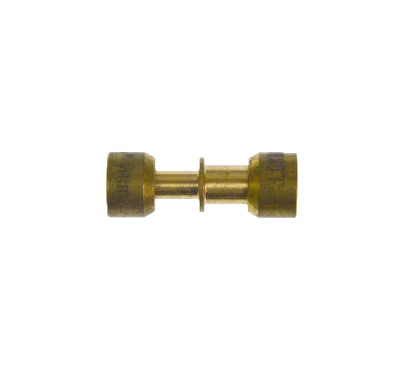 W11504433 - Genuine OEM Whirlpool Refrigerator Lokring Tube Coupler, 6mm - 4mm Brass Reducer